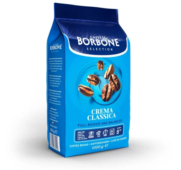 دانه قهوه بوربن کرما کلاسیک Bourbon : وزن 1000 گرم